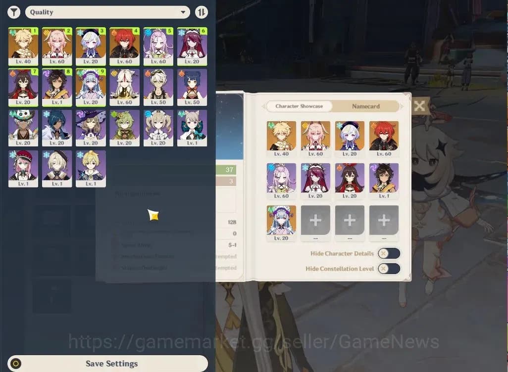 Genshin Impact Accounts ASIA|AR37|Starter|1Limited+1(*5Weapon)|Linnea,Qiqi image 2