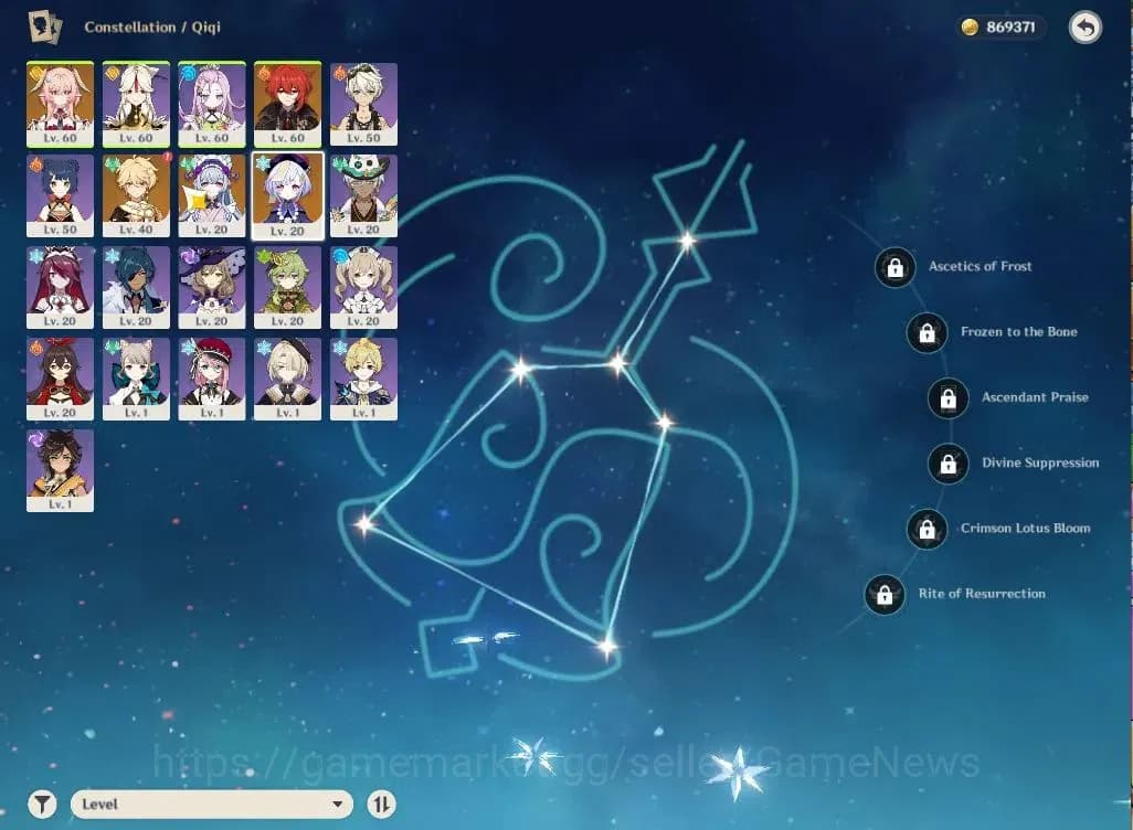 Genshin Impact Accounts ASIA|AR37|Starter|1Limited+1(*5Weapon)|Linnea,Qiqi image 5