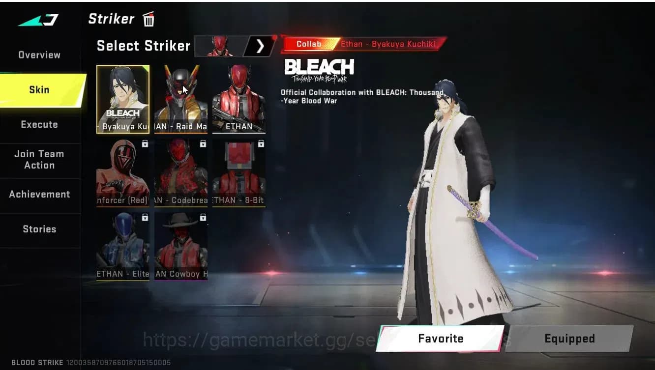 Blood Strike Accounts ASIA|ETERNAL(Spear-Relic Lv 2)+Collab BLEACH(SPIKE image 4