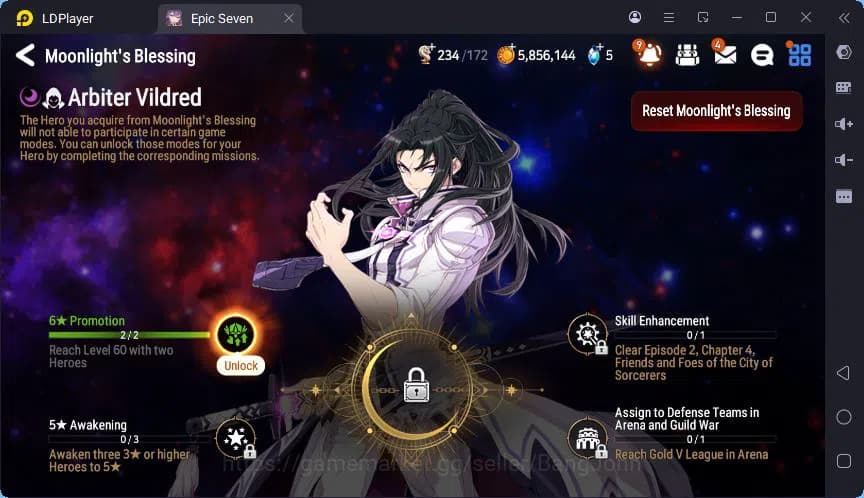 Epic Seven Accounts Global | LOTS | SB Aramintha | Tiera | Blade Arami image 2