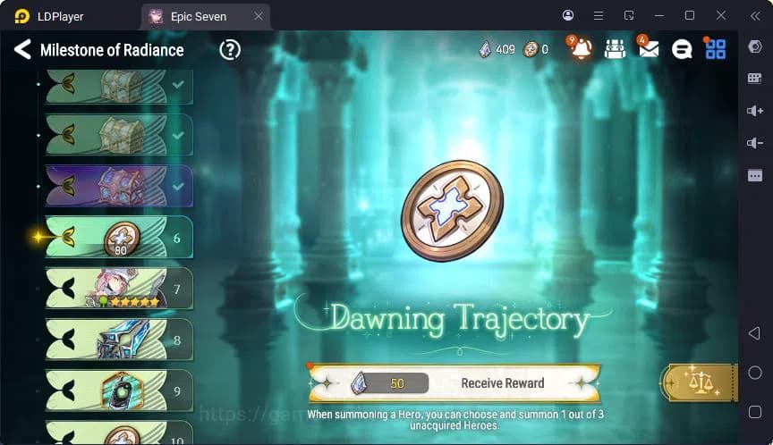 Epic Seven Accounts Global | LOTS | SB Aramintha | Tiera | Blade Arami image 3