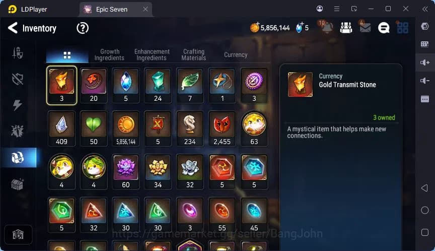 Epic Seven Accounts Global | LOTS | SB Aramintha | Tiera | Blade Arami image 7