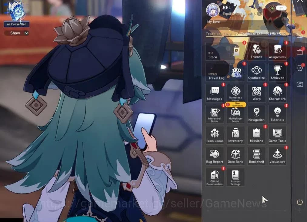 Honkai Star Rail Accounts Asia|TL 69|Saber Prem Team|14 Limited|[Ruan Mei E1 image 1