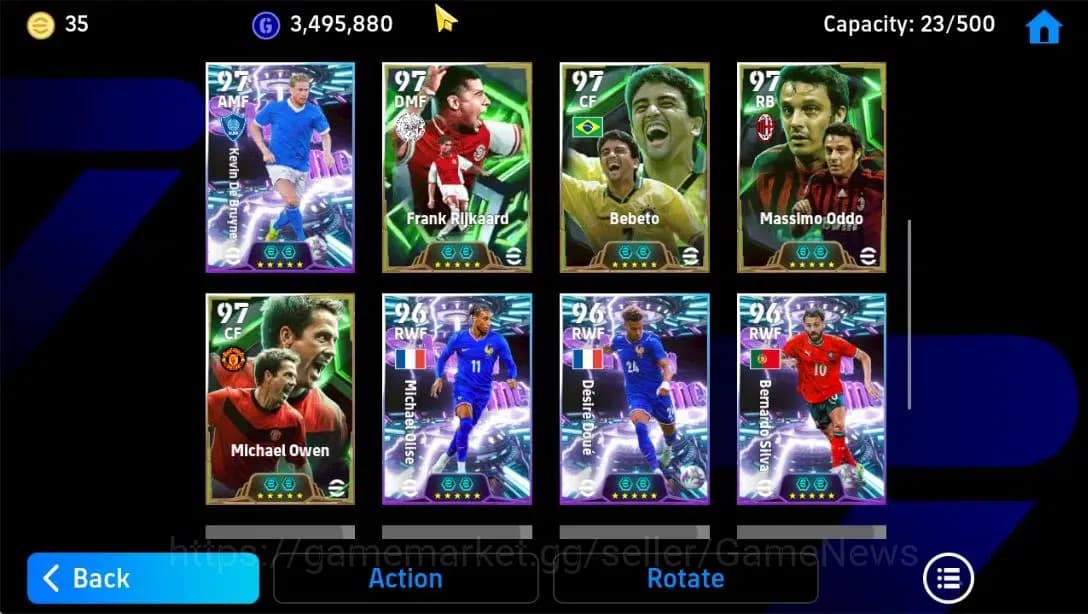 eFootball Accounts Android|Ronaldinho Gaucho(Momentum Dribbling),Pepe image 5