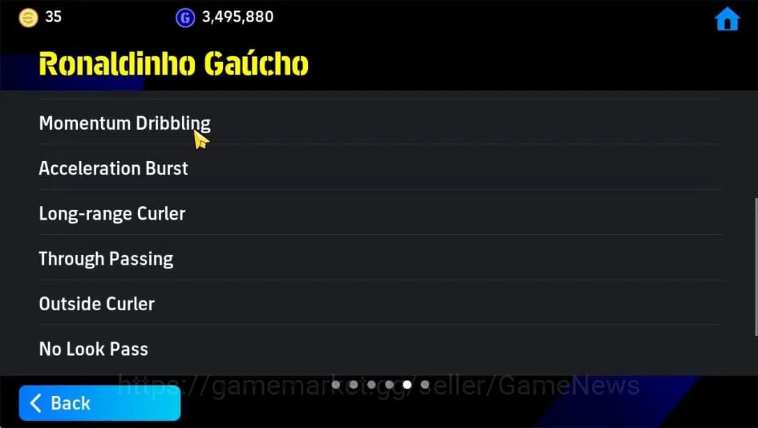 eFootball Accounts Android|Ronaldinho Gaucho(Momentum Dribbling),Pepe image 7