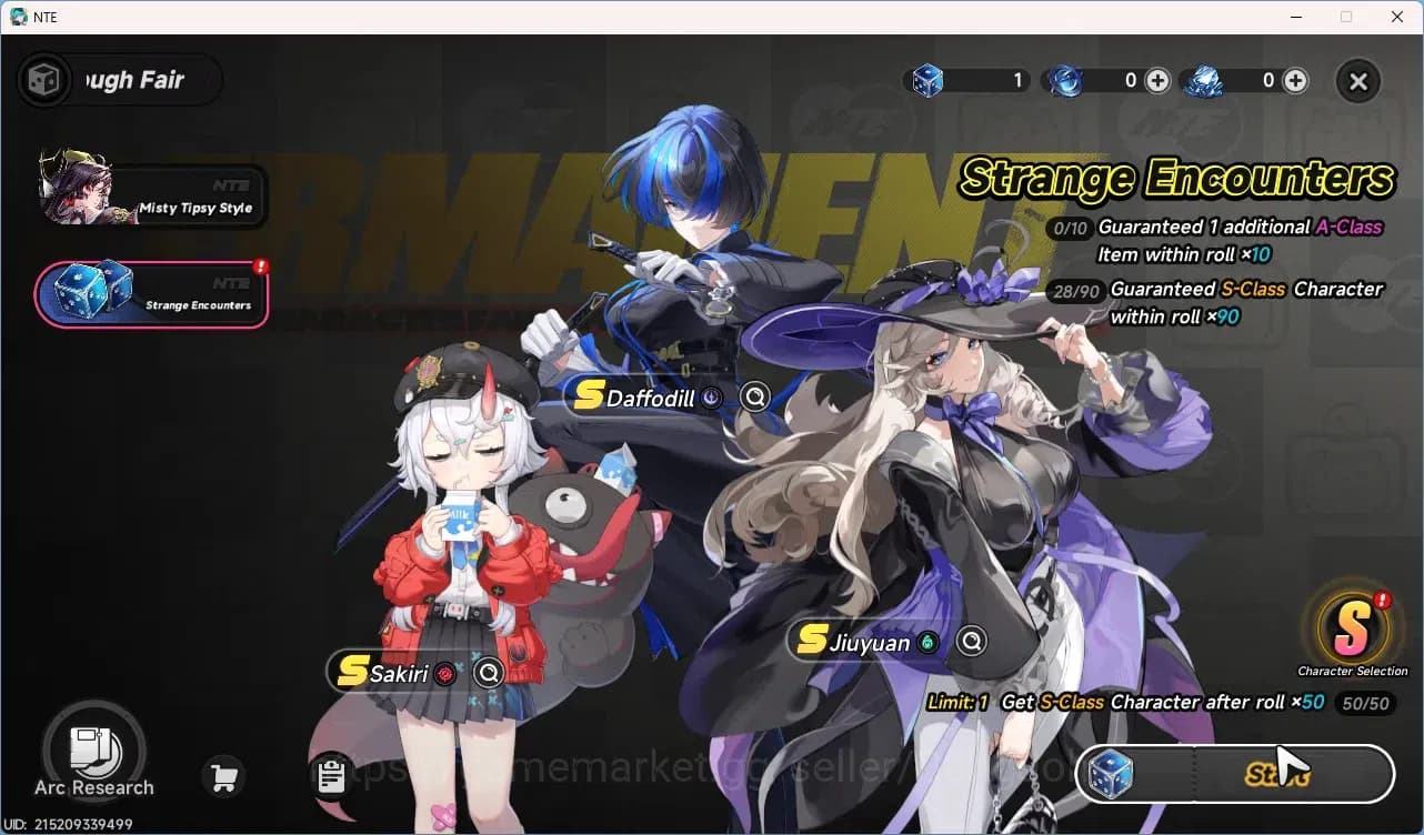 Neverness to Everness Accounts SEA | STARTER Lv 3 | 3 SSR (Hotori,Hothor,Daffodil image 2