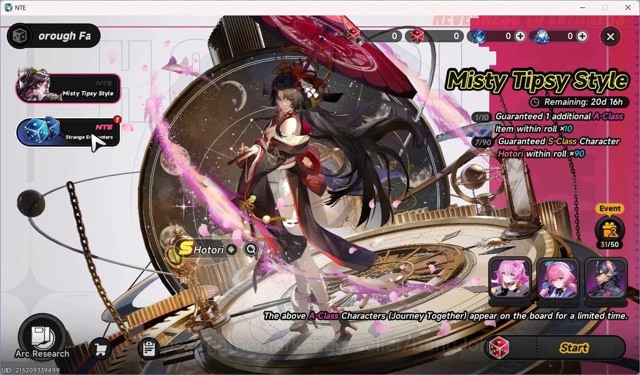 Neverness to Everness Accounts SEA | STARTER Lv 3 | 3 SSR (Hotori,Hothor,Daffodil image 3