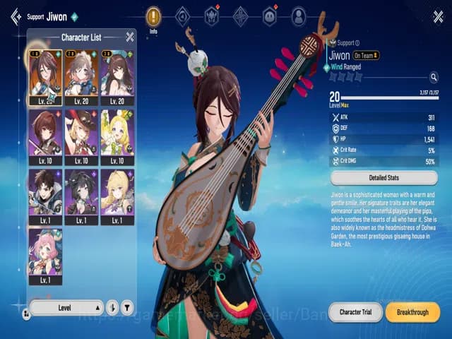 Mongil:Star Dive Accounts Global|Starter|2SSR(Esther,Jiwon)+Sign Flare|Log G image 3