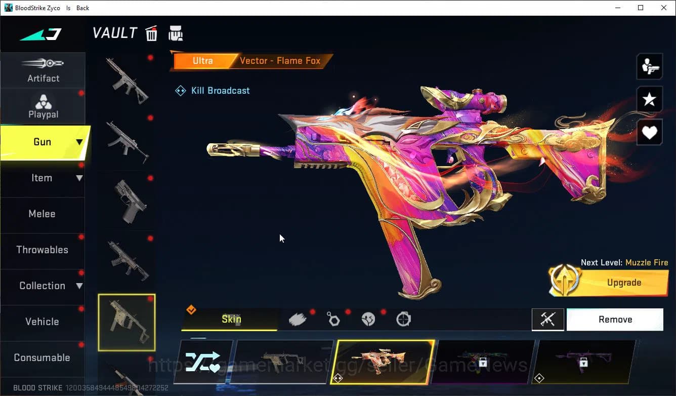 Blood Strike Accounts ASIA|ETERNAL AK47+Mele Butterfly Knife+Colab 7DS(A image 13