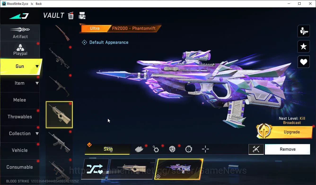 Blood Strike Accounts ASIA|ETERNAL AK47+Mele Butterfly Knife+Colab 7DS(A image 16