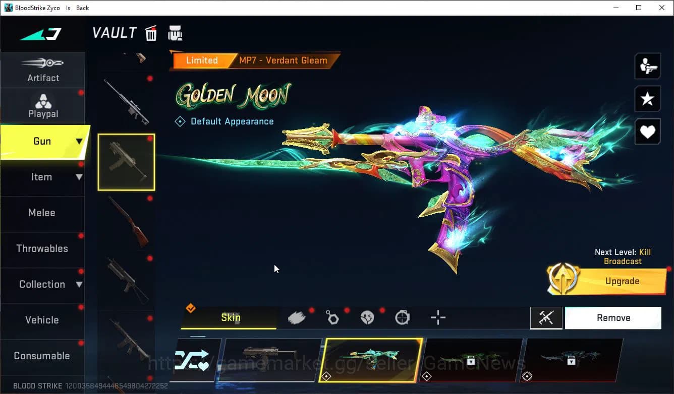 Blood Strike Accounts ASIA|ETERNAL AK47+Mele Butterfly Knife+Colab 7DS(A image 17
