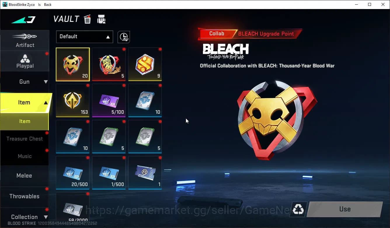 Blood Strike Accounts ASIA|ETERNAL AK47+Mele Butterfly Knife+Colab 7DS(A image 18