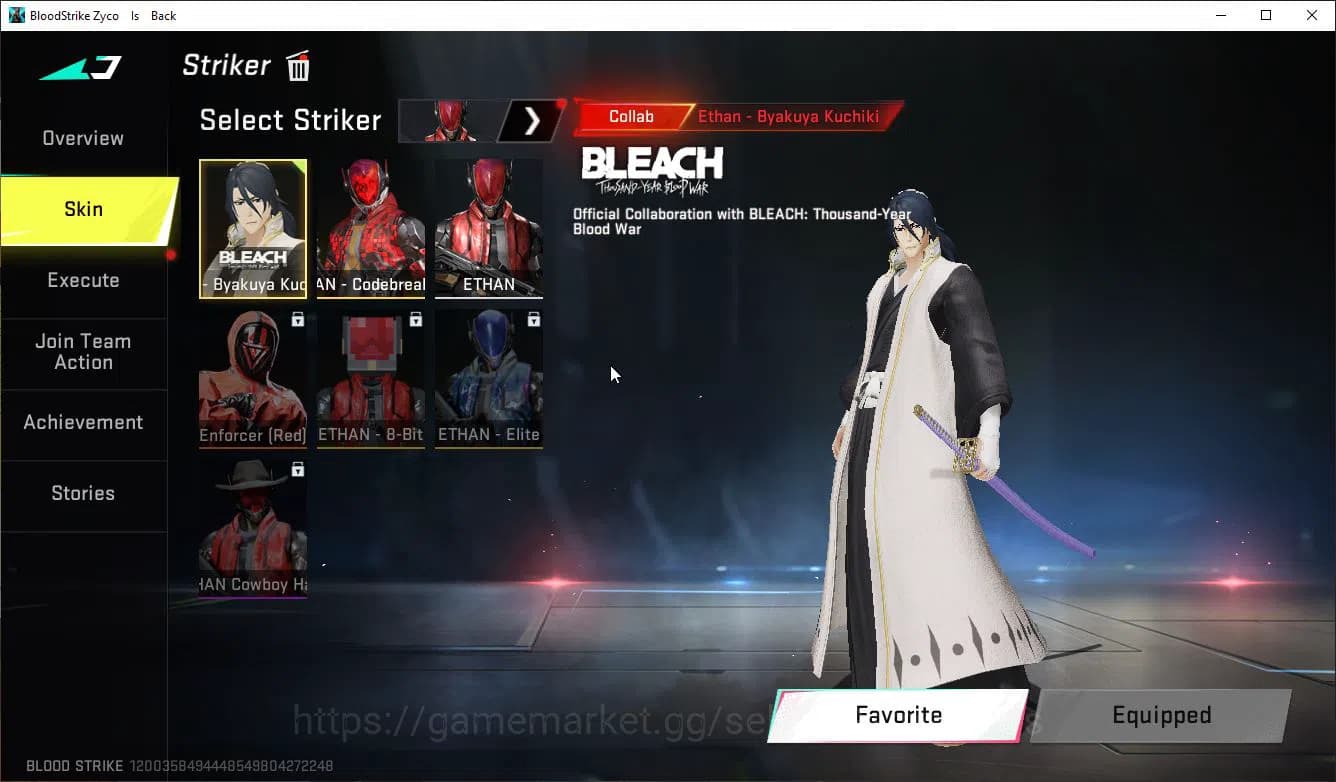 Blood Strike Accounts ASIA|ETERNAL AK47+Mele Butterfly Knife+Colab 7DS(A image 4