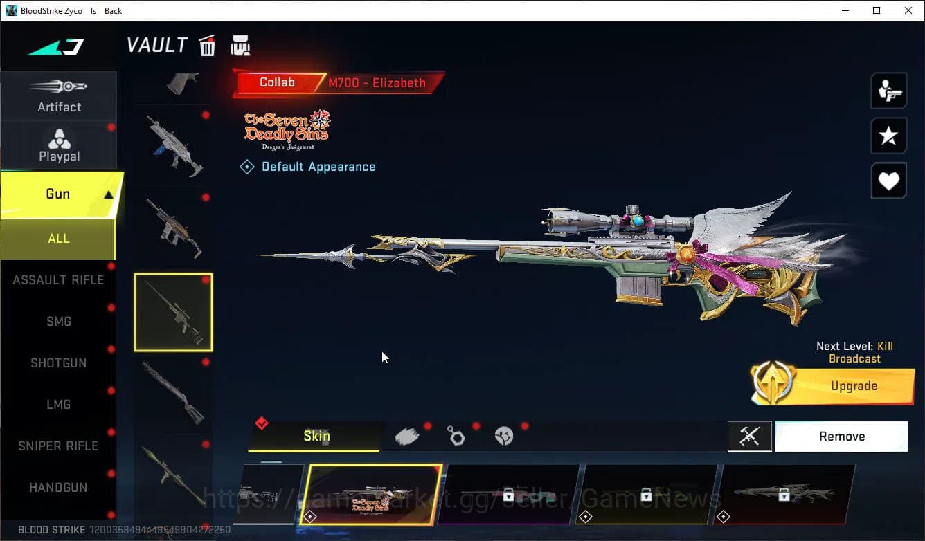 Blood Strike Accounts ASIA|ETERNAL AK47+Mele Butterfly Knife+Colab 7DS(A image 7