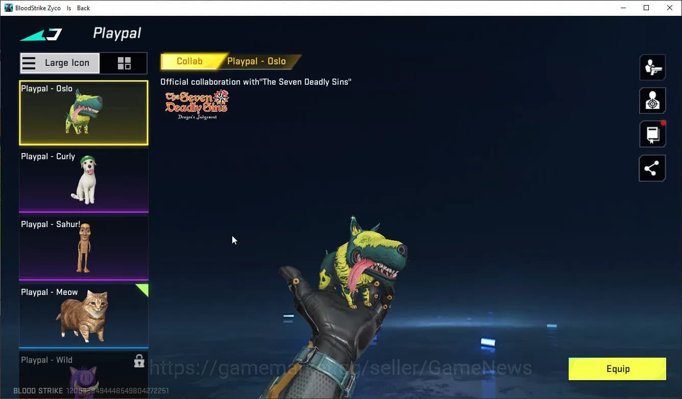 Blood Strike Accounts ASIA|ETERNAL AK47+Mele Butterfly Knife+Colab 7DS(A image 9