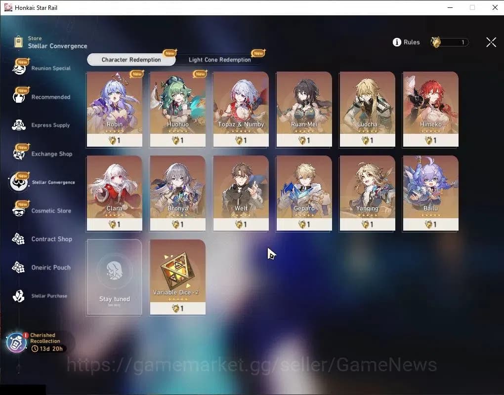 Honkai Star Rail Accounts Asia|TL 43|2,5K SJ+18 SRSP|6 Limited|Yao Guang,Pha image 13