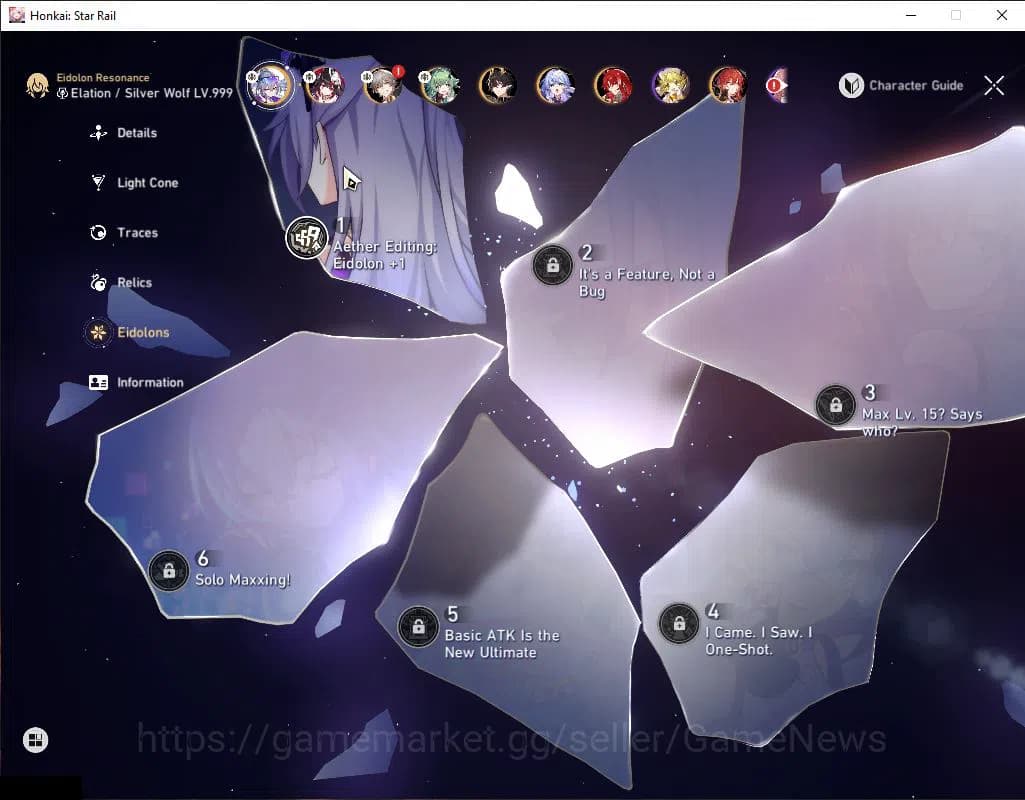 Honkai Star Rail Accounts ASIA|TL 35|5 Limited|SW 999 E1,Sparkle,Huohuo,Robi image 10