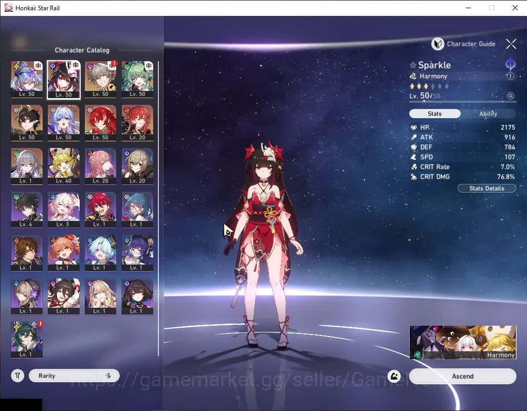Honkai Star Rail Accounts ASIA|TL 35|5 Limited|SW 999 E1,Sparkle,Huohuo,Robi image 11
