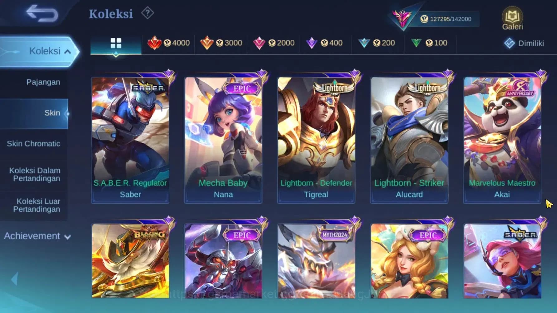Mobile Legends: Bang Bang Accounts Global | Hero 132, Skin 403, Renowned. Aspirants L image 9