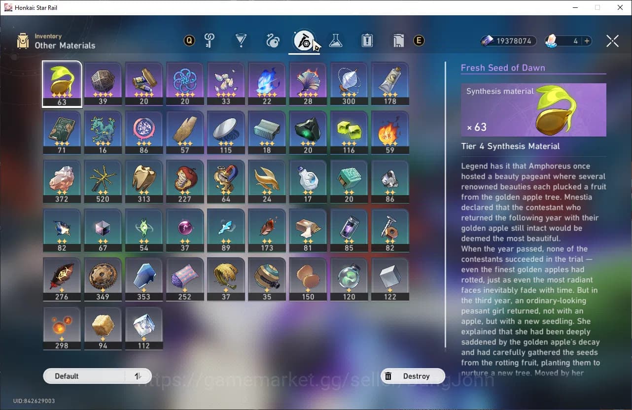 Honkai Star Rail Accounts ASIA | TL 60 | 8 LIMIT | SILVER WOLF999 E4 + SIGN image 7