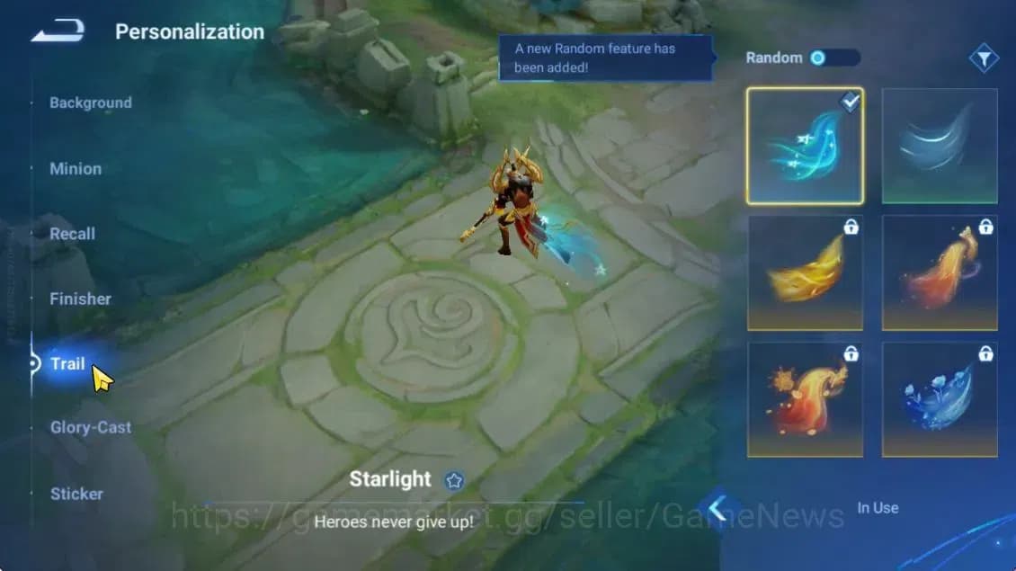 Honor of Kings Accounts Hero 42 Skin 29|Legend (Yao),AOT(Mayene),GM(Gan & image 10