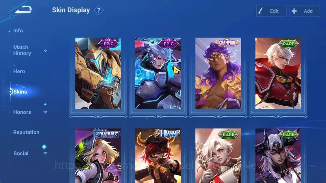Honor of Kings Accounts Hero 42 Skin 29|Legend (Yao),AOT(Mayene),GM(Gan & image 4