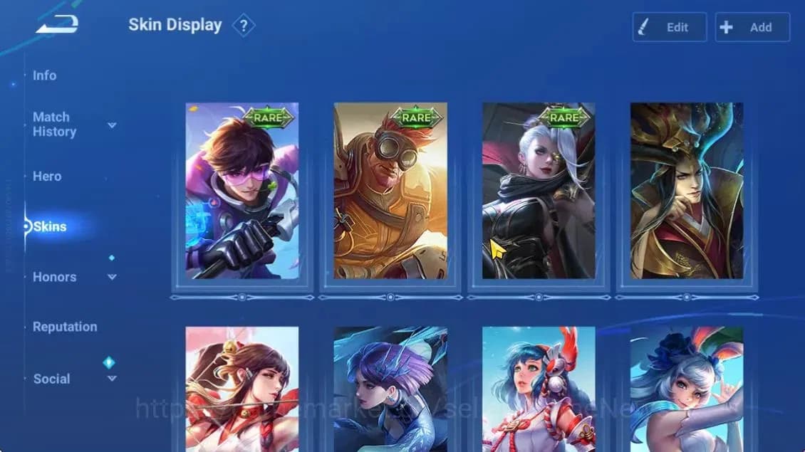 Honor of Kings Accounts Hero 42 Skin 29|Legend (Yao),AOT(Mayene),GM(Gan & image 5
