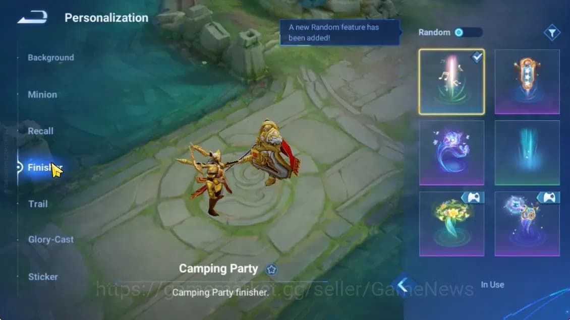 Honor of Kings Accounts Hero 42 Skin 29|Legend (Yao),AOT(Mayene),GM(Gan & image 9