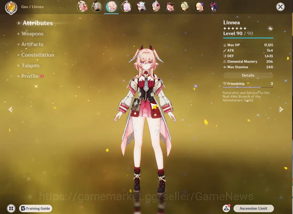 Genshin Impact Accounts ASIA|AR 55|3 Limited +2(*5Weapon)|Linea,Itto,Vares image 3