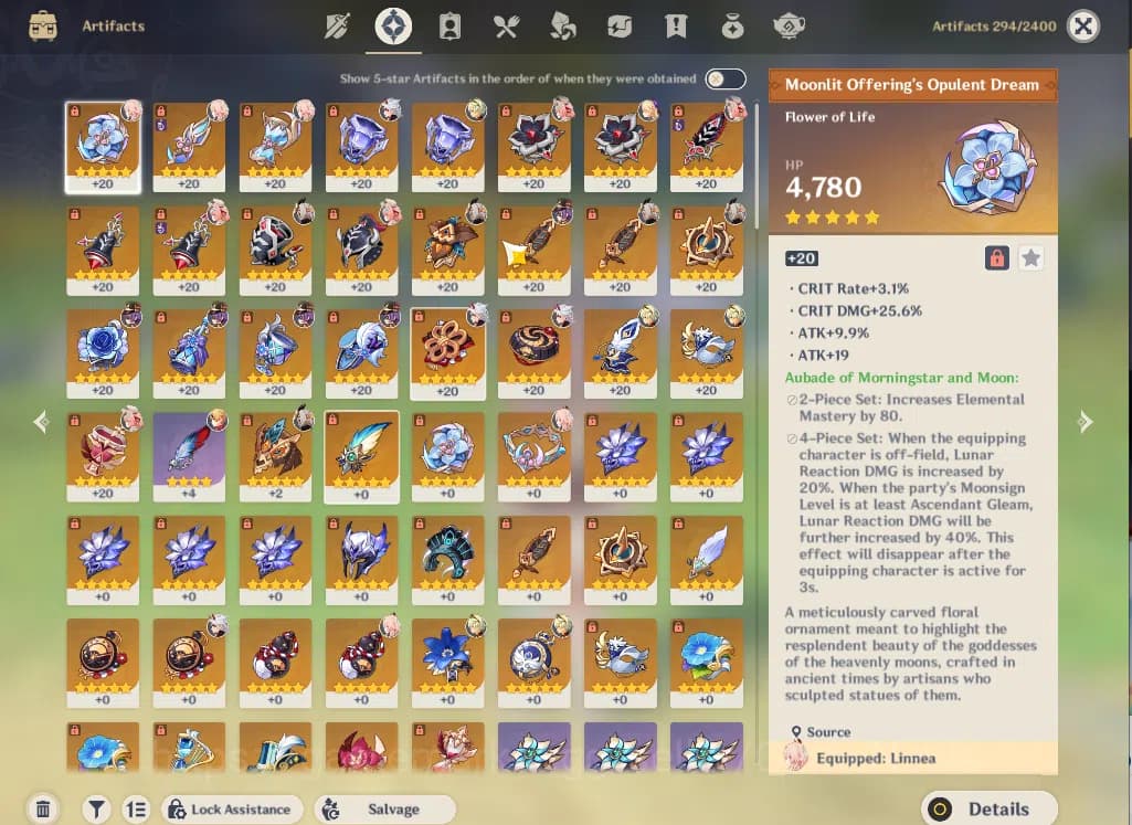 Genshin Impact Accounts ASIA|AR 55|3 Limited +2(*5Weapon)|Linea,Itto,Vares image 5