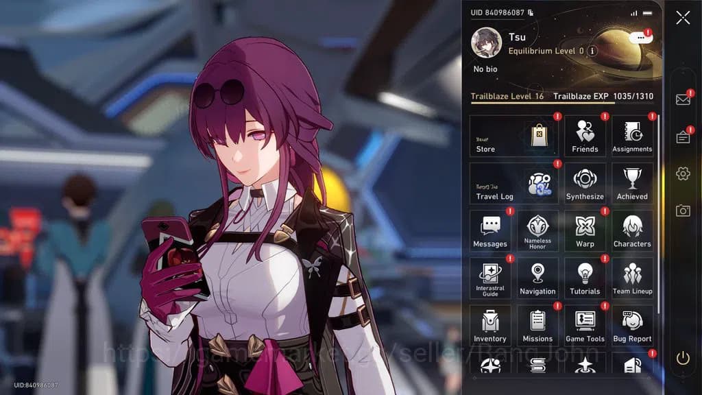 Honkai Star Rail Accounts ASIA | TL 16 | 5 LIMIT | HYSILENS | KAFKA | RUAN M image 1