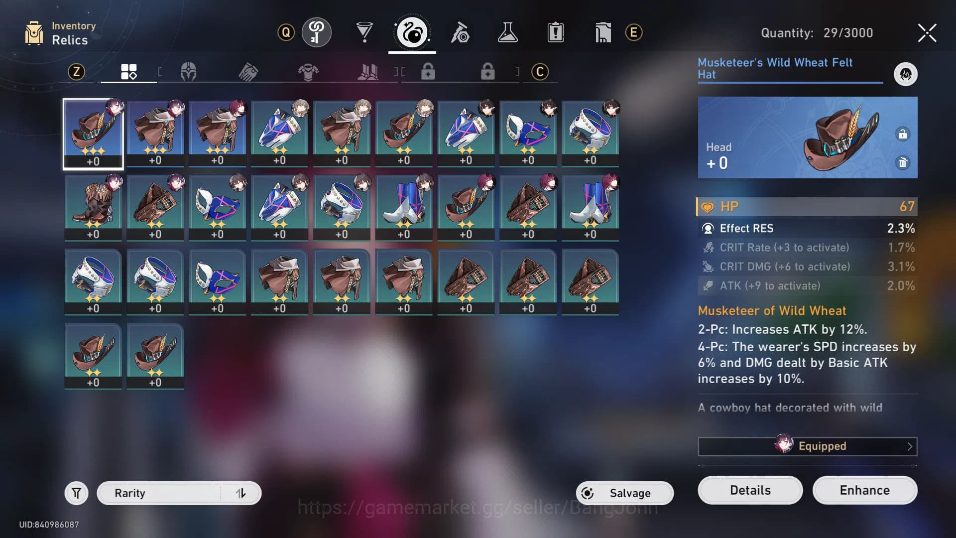 Honkai Star Rail Accounts ASIA | TL 16 | 5 LIMIT | HYSILENS | KAFKA | RUAN M image 11