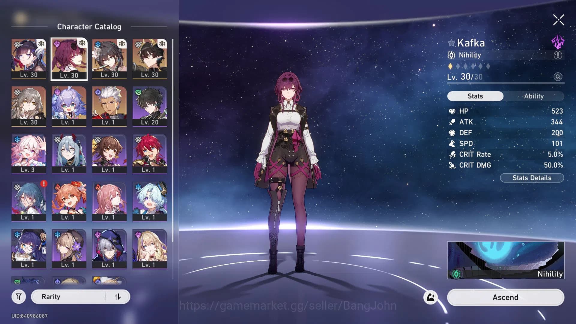 Honkai Star Rail Accounts ASIA | TL 16 | 5 LIMIT | HYSILENS | KAFKA | RUAN M image 14