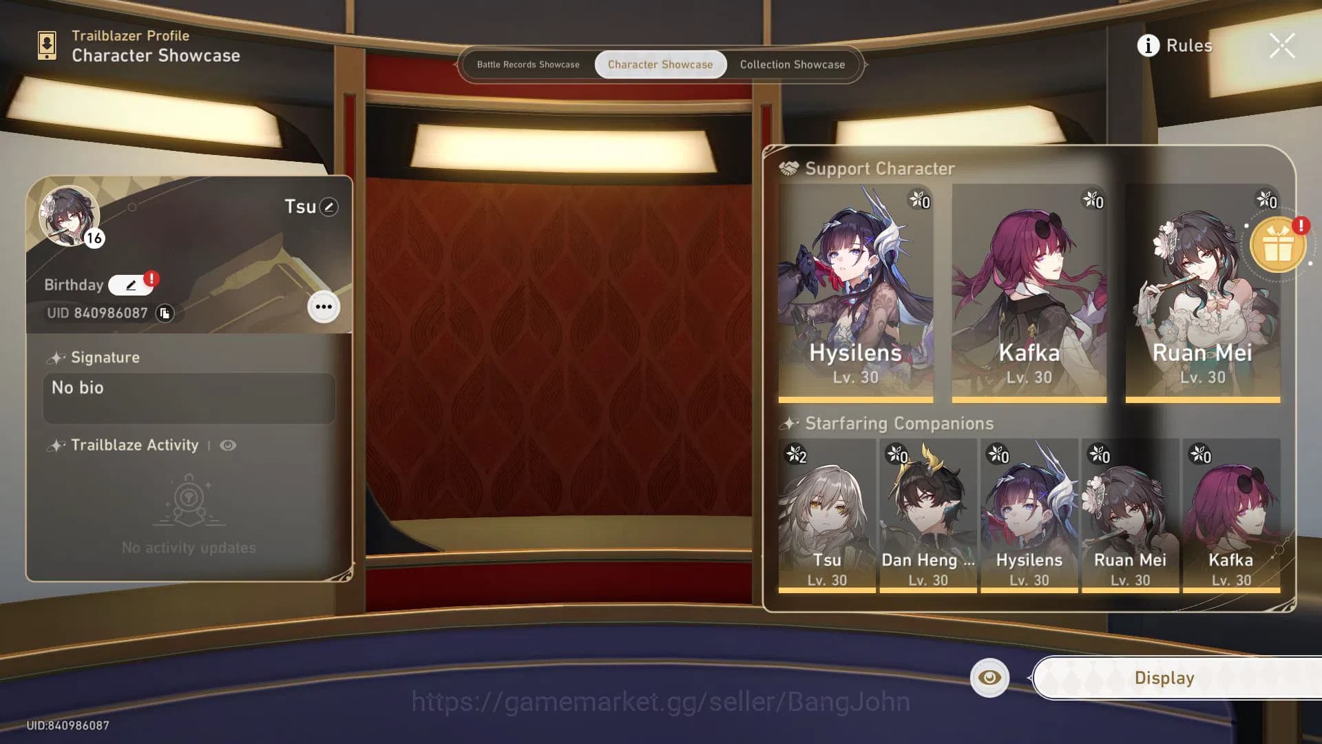 Honkai Star Rail Accounts ASIA | TL 16 | 5 LIMIT | HYSILENS | KAFKA | RUAN M image 15