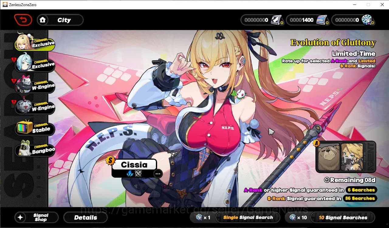 Zenless Zone Zero Accounts ASIA|IK 54|1,4K Polyc|6 Limited[(Ye ShunguangM1,Yi image 5