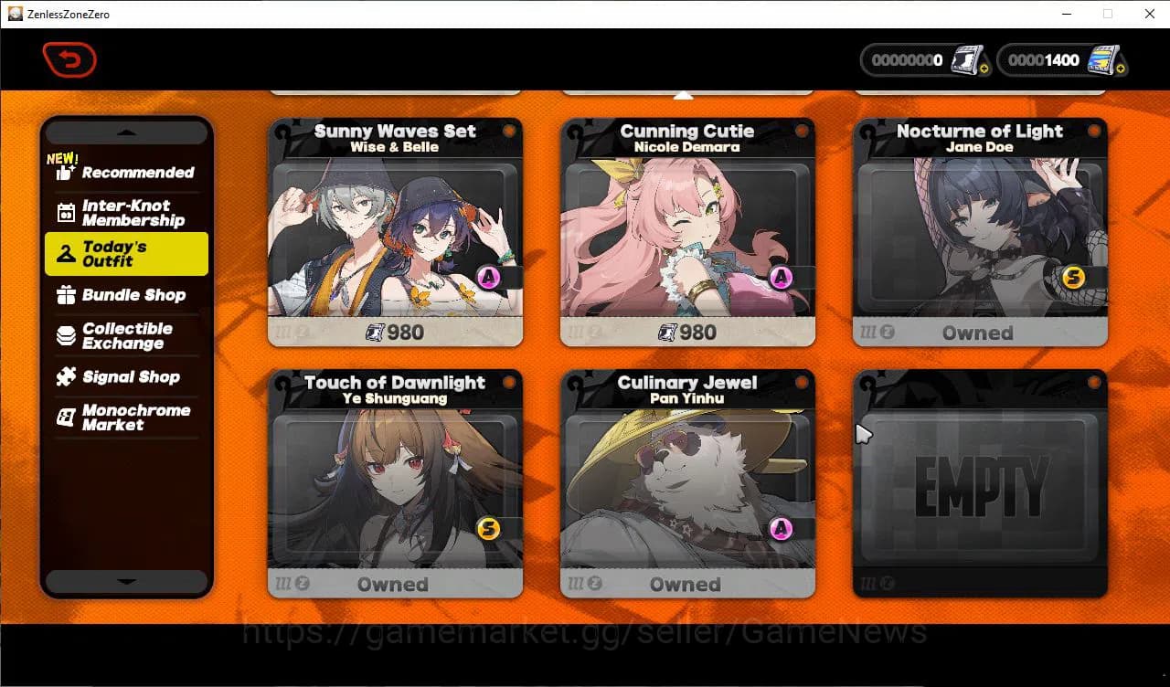 Zenless Zone Zero Accounts ASIA|IK 54|1,4K Polyc|6 Limited[(Ye ShunguangM1,Yi image 6