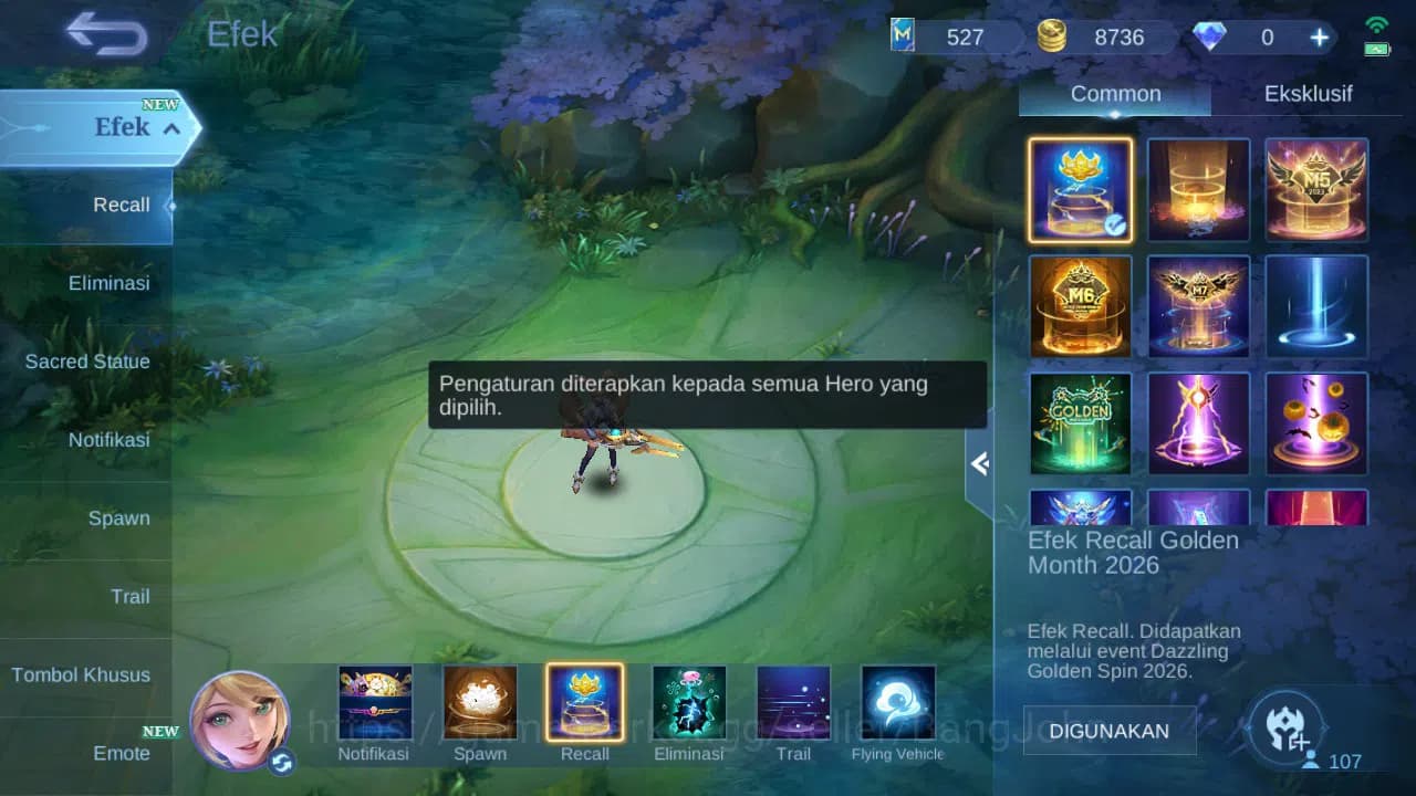 Mobile Legends: Bang Bang Accounts GLOBAL Hero 107 Skin 158 Lightborn Granger Harith image 11