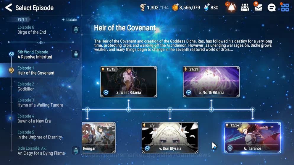 Epic Seven Accounts GLOBAL UNVERIF|New Era|2 ML(LOT Scales,US Choux)+ image 11