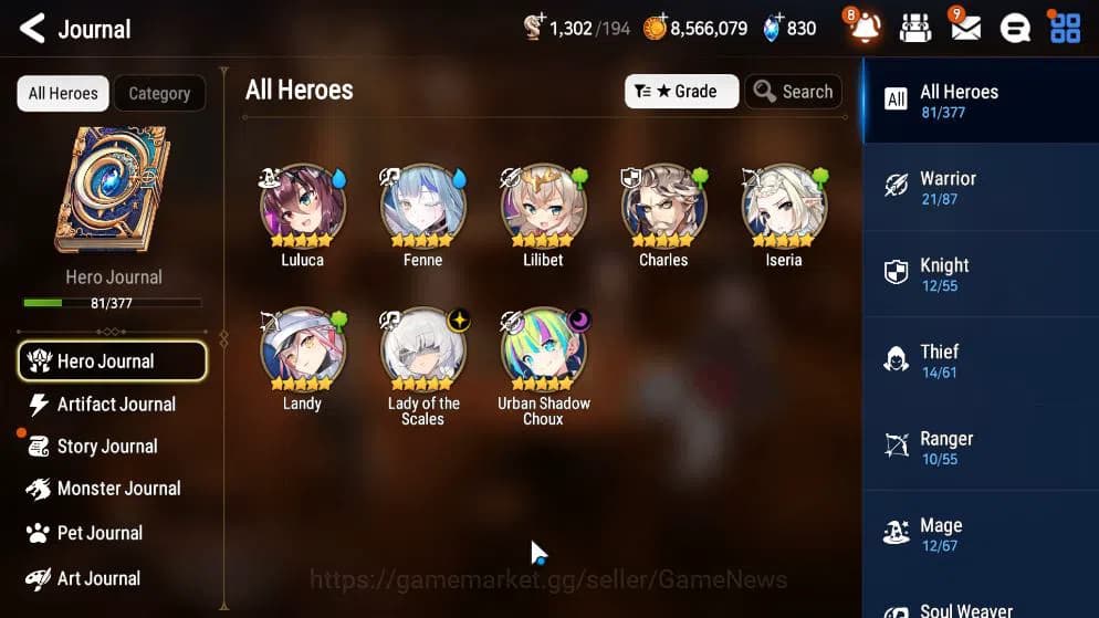 Epic Seven Accounts GLOBAL UNVERIF|New Era|2 ML(LOT Scales,US Choux)+ image 18