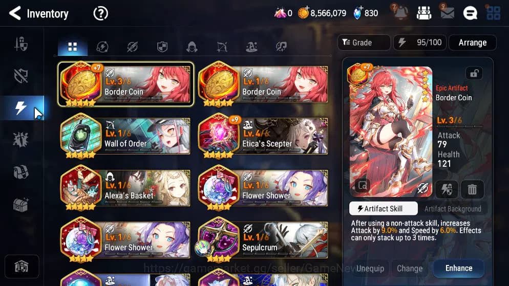 Epic Seven Accounts GLOBAL UNVERIF|New Era|2 ML(LOT Scales,US Choux)+ image 7