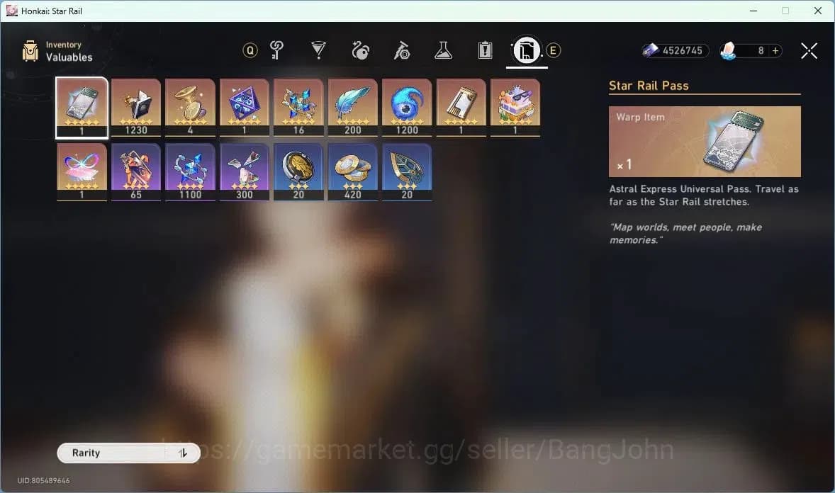 Honkai Star Rail Accounts Asia | TL30|Ruan Mei |Phainon+Sign |Sparkle |Huohu image 2