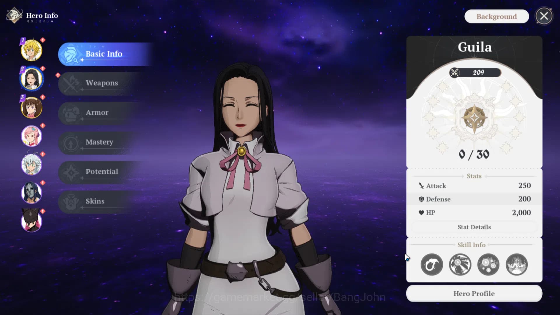 The Seven Deadly Sins: Origin Accounts EUROPE | Fresh Starter Lvl 2 |3 SSR| Meliodas, Dia image 10