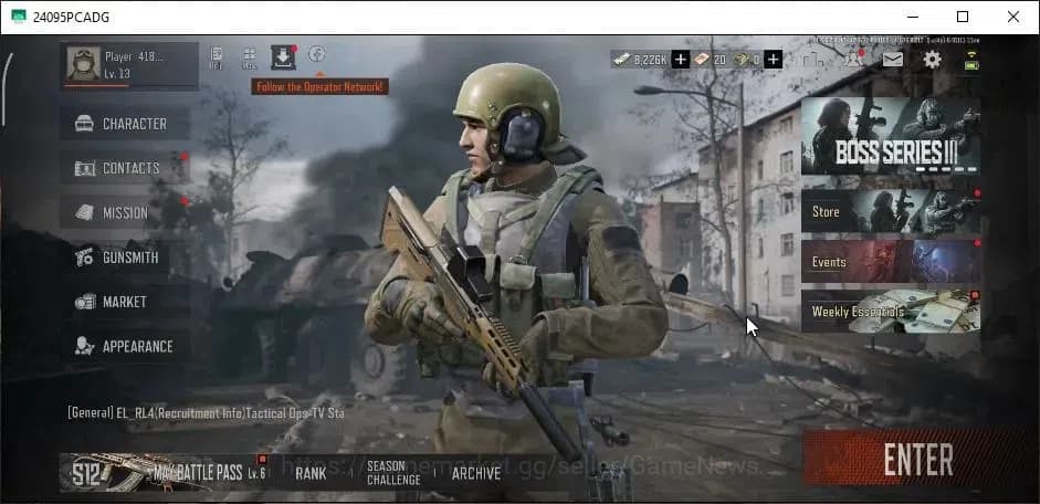 Arena Breakout Accounts MOBILE Lv30|SV 9,9M|SS GROZA,SS SCAR-L,GM AK-12,Ab image 1