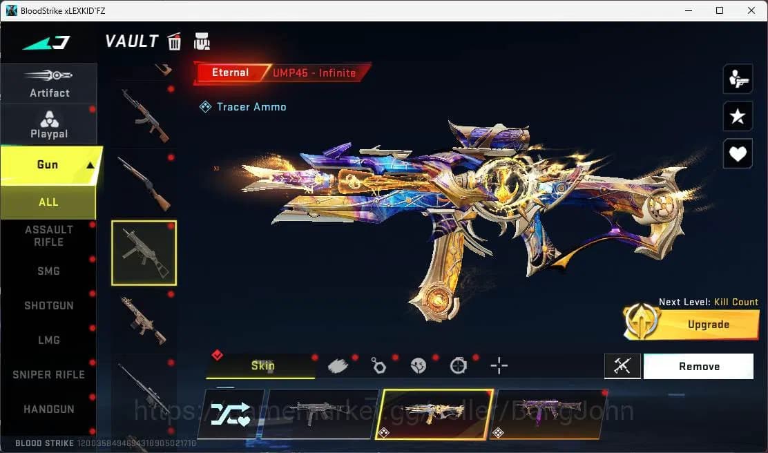 Blood Strike Accounts ASIA|2 EVO(GALIL,KAG)+5Mele | 12Eter(Collab Bleach image 13