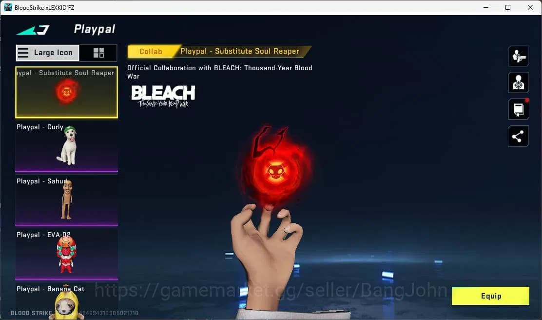 Blood Strike Accounts ASIA|2 EVO(GALIL,KAG)+5Mele | 12Eter(Collab Bleach image 15