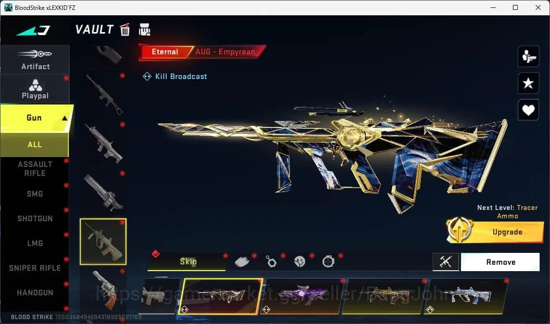Blood Strike Accounts ASIA|2 EVO(GALIL,KAG)+5Mele | 12Eter(Collab Bleach image 9