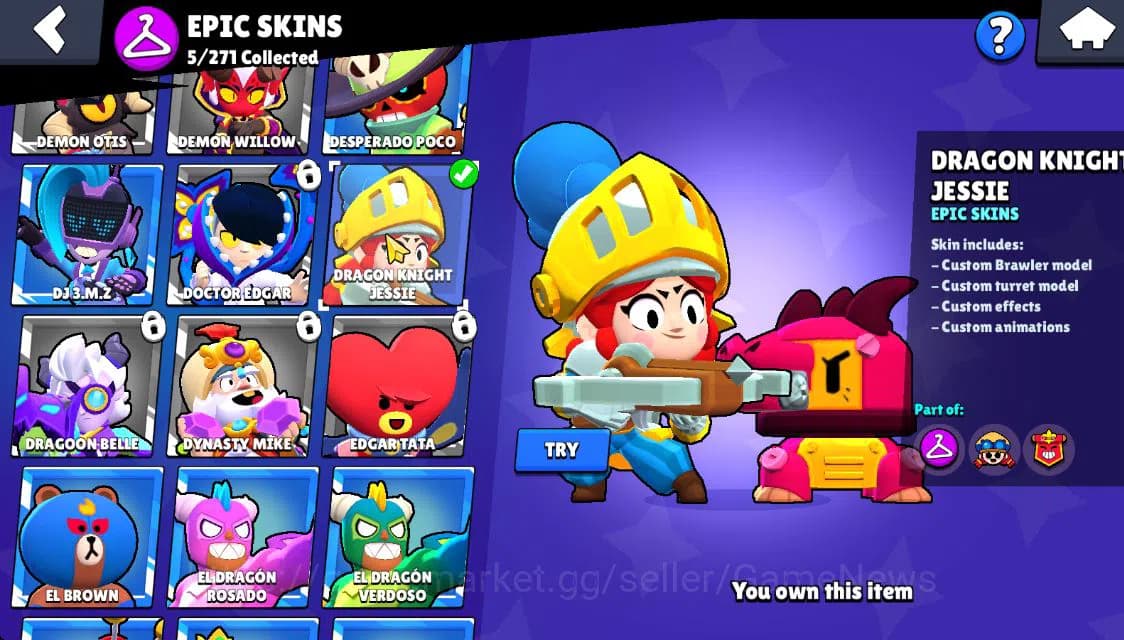 Brawl Stars Accounts 3947 Trophy|31 Brawler 4 MAX Lvl 3 Myth|5 Epic [Ra image 11