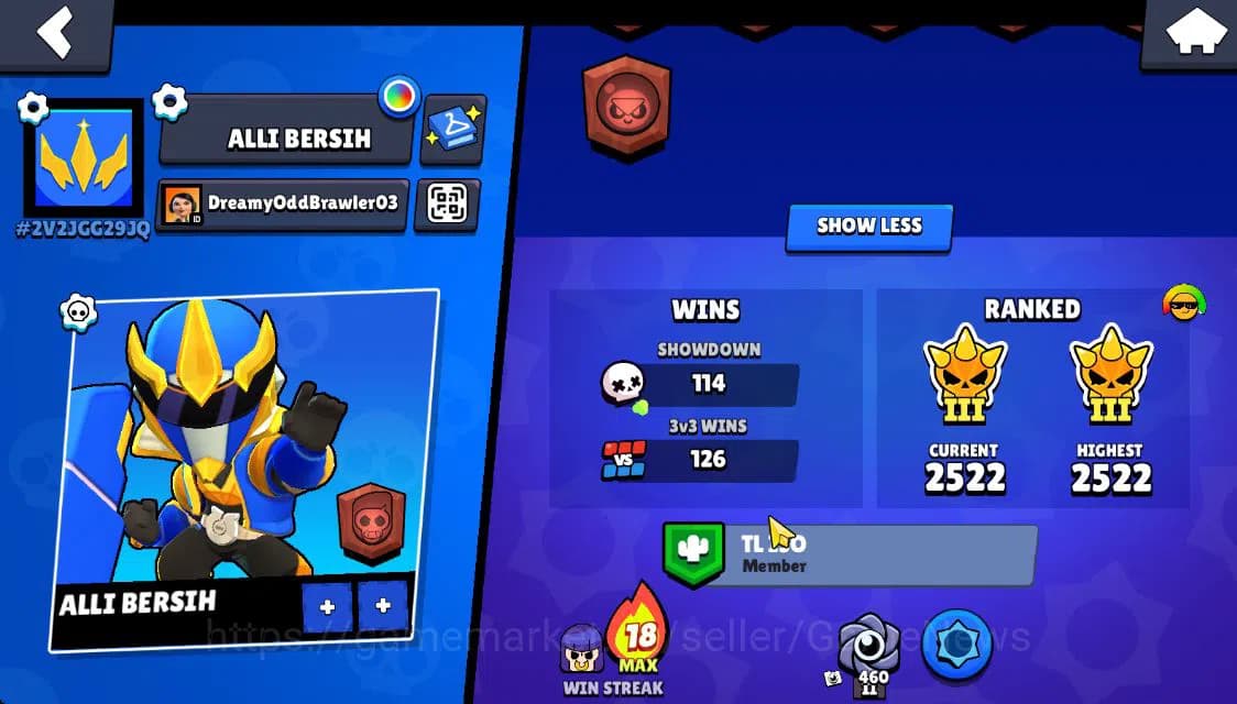 Brawl Stars Accounts 3947 Trophy|31 Brawler 4 MAX Lvl 3 Myth|5 Epic [Ra image 3