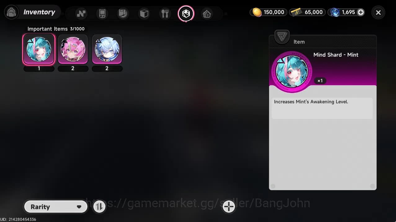 Neverness to Everness Accounts EU| Starter Lvl 3 | 1 S Nanally + 6A Char|MC male| image 4
