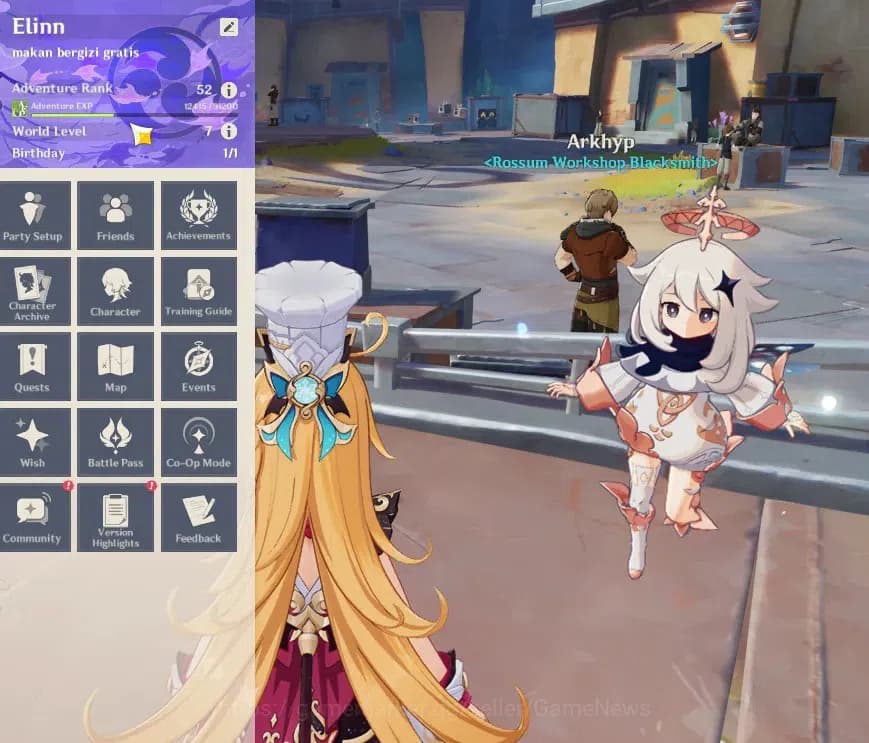 Genshin Impact Accounts ASIA |AR 52|3 Limited+3(*5Wep)|(Skirk, Escoffier)+ image 1
